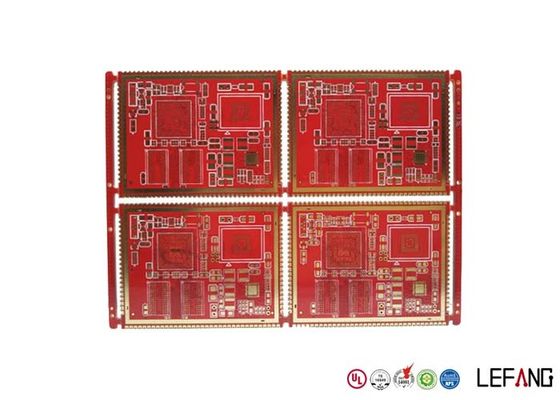 6 Layers High Frequency PCB FR - 4 Material For Communication Power Amplifier