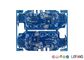 Communication Multilayer PCB Board 4 Layers FR4 Raw Material With Blue Solder Mask
